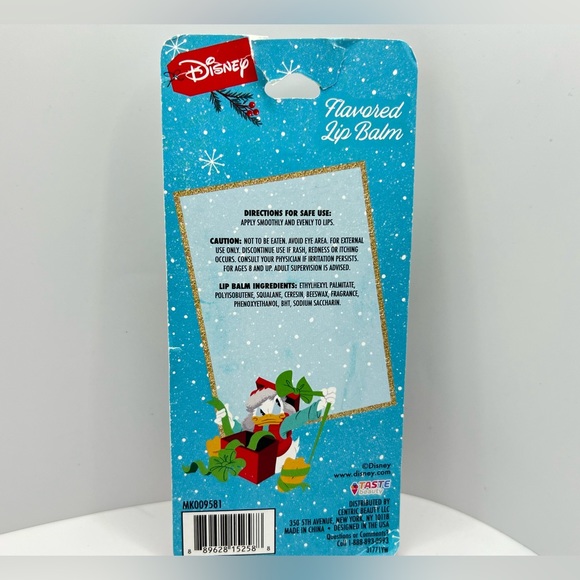 $6 🌸 ~ Disney Lip Balm Flavored Candy Cane Swirl ~ NEW - Picture 2 of 4